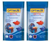 Foodie Puppies Optimum Betta Fish Food (20 gm) (Pack of 2) with Free Key Ring