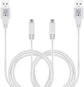 2Pack 10FT Charger Cable for Wii U Gamepad, AC Power Adapter Charger Cord for Nintendo Wii U Gamepad Remote Controller