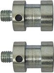 Inditrust NEW Heavy 2pc 4-inch Double Wheel Attachment Nut for angle grinder Hand Tool Kit