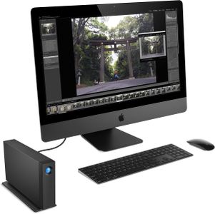 LaCie d2 Professional 8TB External Hard Drive – USB-C Desktop Storage