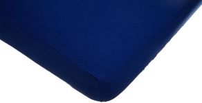 American Baby Company Supreme 100% Natural Cotton Jersey Knit Fitted Crib Sheet for Standard Crib and Toddler Mattresses, Royal, Soft Breathable, for Boys