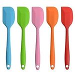 Rubber Spatula 5PCS Silicone Spatula 8 Inch Heat Resistant Silicone Spatula Heat Resistant Nonstick Flexible Spatula Baking Mix Tool