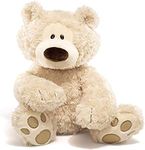 GUND - 6055561 Philbin Bear Plush Toy 45.5 cm, Beige, 1 Year Old