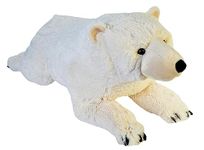 Wild Republic Jumbo Polar Bear Plush, Giant Stuffed Animal, Plush Toy, Gifts for Kids, 30 Inches, 19554 AMZB