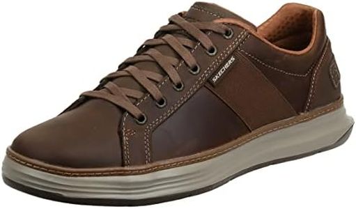 Skechers Mens' Moreno - Winsor Shoes, Brown, 10.5 US