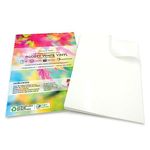 Evergreen Goods 20 Sheets A4 White Printable Vinyl Gloss Sticker Paper, Waterproof Self-Adhesive Labels Sheet for Inkjet & Laser Printers, Customizable for Product Labels, Jars & DIY Stickers