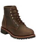 Chippewa Men's Classic 2.0 Wood 6" Work Boot Round Toe - Nc2080, Brown, 8.5 X-Wide