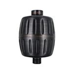 AquaBliss HD HEAVY DUTY High Output Shower Filter – Latest Superior Advanced 30x Filter Media - Universal Multi-Stage Shower Head Filter Reduces Chemicals, Chlorine & Odors - Oil Rubbed Bronze (SF500)