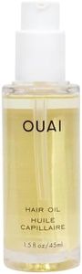 OUAI Hair Oil - Hair Heat Protectant Oil for Frizz Control - Adds Shine and Smooths Split Ends - Color Safe Formula - Paraben, Phthalate and Sulfate Free (1.5 oz)