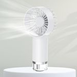 Orapink Handheld Fan with Water Mist Spray, Rechargeable Battery USB Mini Silent Fan, Portable Mist Fan for Outdoor, Office, Home, Travel