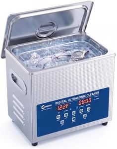 Garvee 22L Ultrasonic Cleaner with Heated Function, Digital Timer & Stainless Steel Tank, Commercial Ultrasonic Cleaning Machine for Auto Parts, Industrial Components, Jewelry, Glasses