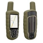 kwmobile Case Compatible with Garmin GPSMAP 65/62 / 62S / 62SC - GPS Handset Navigation System Soft Silicone Skin Protective Cover - Green