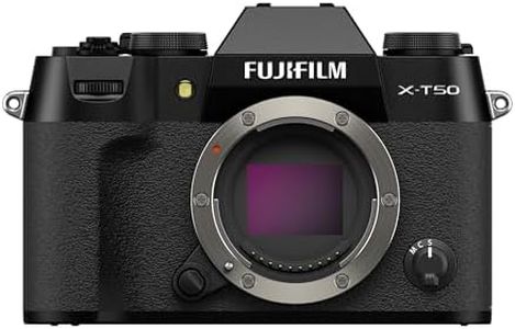 FUJIFILM X-T50 Mirrorless Digital Camera Body - Black