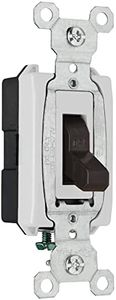 Legrand-Pass & Seymour CSB20AC1BK Rotary Dual Fan Speed/Dimmer Control, Light Almond