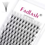 Fadlash Pre-Made Eyelash Extension 14D 0.07mm D Curl 15-20mm Mixed Length Volume Russian Eyelash Extensions Pre Fanned Lashes Fans