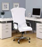Shree Shyam Office Chair Towel Cover, 550 GSM, 30 x 72 cm (White)