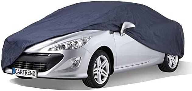 Cartrend 70331 Cubierta Automóvil Exterior "New Generation" contra Intemperie, Poliester, Azul, 431 x 194 x 149 cm (S)