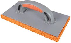 Orange Sponge Float Soft 18mm Rubber 280 x 140mm Plastering Rendering Float (N3684)