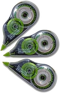 Bismark - Cinta Correctora Seca - 5 mm - 12 m - Set de 3 Unidades