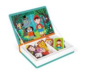 Janod • Magneti’Book Fairytales • 3 to 8 Years • Educational Magnetic Games Toy for Kids Toddler Children • J02588