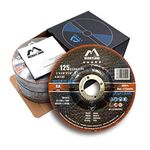 Merryland Cut Off Wheel 5 inch for Angle Grinder, Metal Cutting Wheel 5 X 1/8 X 7/8 Ultra Thin 25 Pack, Iron Steel Cutting Disc, Expert-Line E21083042