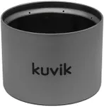 Kuvik Micro Titanium Siphon Alcohol Stove - Ultralight and Compact Stove for Backpacking, Camping, and Survival