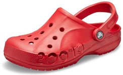 Crocs Unisex Baya Clogs , Pepper,10 UK Men/ 11 UK Women