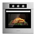 COSTWAY 24" Single Wall Oven, Elect