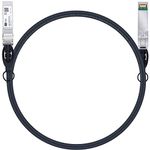 1.25G SFP Cable, SFP DAC, 2-Meter(6.6ft), 1GBASE-CU Passive Direct Attach Copper Twinax Cable for Cisco SFP-H1GB-CU2M, Meraki, Ubiquiti,UniFi Mikrotik, Fortinet, Netgear, D-Link and More