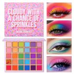 Tintark 30 Colors Makeup Eyeshadow Palette for Beauty & Matte Metallic Shimmer Pearl Glitter Eye Shadow Pallet & Rainbow Colorful Eye Makeup for Girls & Highly Pigment Eyeshadow Cosmetic