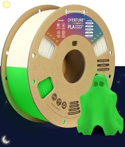 OVERTURE Glow PLA Filament 1.75mm 1kg Glow Dark