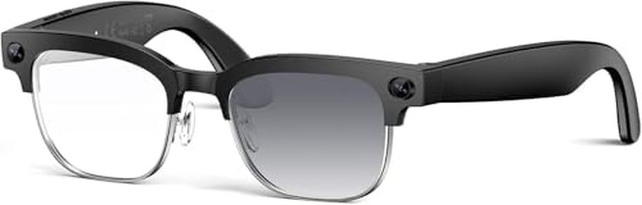 Smart AI Glasses with Photochromic Lenses, 4K 8MP Camera & Bluetooth, AI Voice Assistant (GPT-4.0), 133 Languages Translation, IP67 Waterproof Audio Sunglasses for Vlogging, Travel & Outdoor