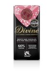 Divine 60% Dark Chocolate With Pink Himalayan Salt, 90 g