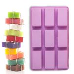 Skytail Silicone Mini Loaf Pans, Non-Stick Mini Bread Pans, 9 Cavities Silicone Bread Baking Mold, Perfect for Mini Loaf, Cake, Bread and Meatloaf, Soap, Candle Food Grade & BPA Free, Set of 1