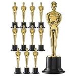 Prextex Gold 6'' Award Trophies (12 Pack) for Ceremonies or Parties