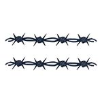 Set of 2 x Barbed Wire Temporary Tattoo Waterproof Lasts 1 week armband body art tattoo