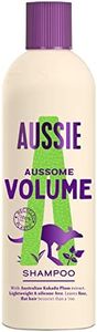 Aussie Aussome Volume Shampoing, Végan, Apporte Du Volume Et Nourrit Les Cheveux Plats Et Fins, 300 ml