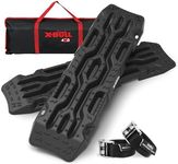 X-BULL New Recovery Traction Tracks Tire Ladder for Sand Snow Mud 4WD (Black)