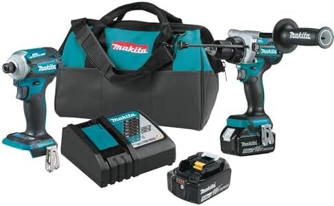 Makita XT288T 18V LXT® Lithium-Ion Brushless Cordless 2-Pc. Combo Kit (5.0Ah)