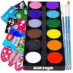 Blue Squid Face Paint Kit for Kids 