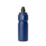 tiibo Vacuum Insulated Stainless Steel Bike Water Bottle, Double Wall, No-Squeeze, Fast Flow Sport Nozzle, Designed for Cycling, Biking, Fitness & Sports, Fits Most Bike Cages (Blue, 17OZ)