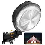 LED Barn Light, 150W 20000LM Dusk to Dawn Outdoor Lighting with Adjustable Angle Photocell, 6500k Daylight IP66 Waterproof Outdoor Street Lights for Yard, Barn, Farmhouse Outdoor Security Lighting