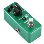 Donner Reverb Guitar Pedal, Verb Square Digital Reverb Pedal for Electric Guitar, 7 Modes Room, Hall, Church, Spring, Plate, Studio, Mod, True Bypass