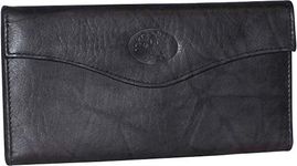 Buxton RFID Organizer Clutch Wallet One Size Black