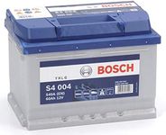 Bosch S4004 - Car Battery - 60A/h - 540A - Lead Acid Technology - for Vehicles Without Start/Stop system - Type 075, 242 x 175 x 175 mm