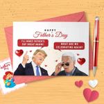 Funny Biden and Trump Father's Day 