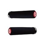 Sram MTB 00.7915.068.010 Locking Foam Grips with Single Clamp, Black, 12.9 cm