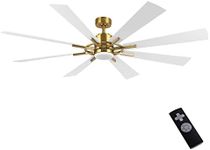WINGBO 60" DC Ceiling Fan with Ligh