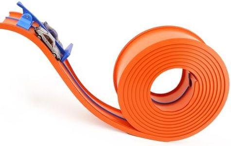 15 Ft Flexible Race Car Track Compatible with Hot Wheels and Diecast 1/64th Cars,Classic Long Rolls Up Portable Racetrack Roll Up Race Track
