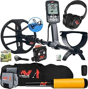 MINELAB Equinox 800 Metal Detector, 4 Modes, 6 Frequencies, Waterproof Design, Hobbyist Metal Detectors, Unisex